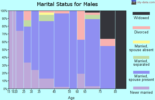 Stephens marital status for males