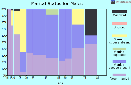 St. Bonaventure marital status for males