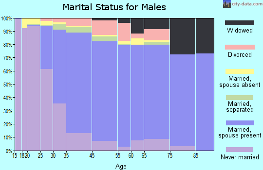 Shirley marital status for males