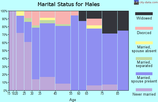 Stillwater marital status for males