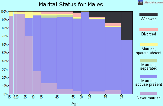 Syosset marital status for males