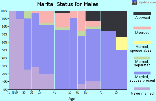 Union Springs marital status for males