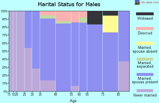 Warwick marital status for males