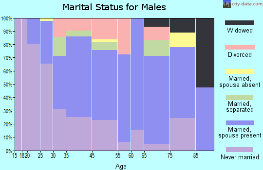 Waterford marital status for males