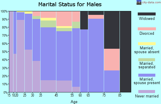 Webster marital status for males