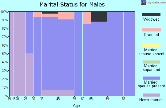 Bayshore marital status for males