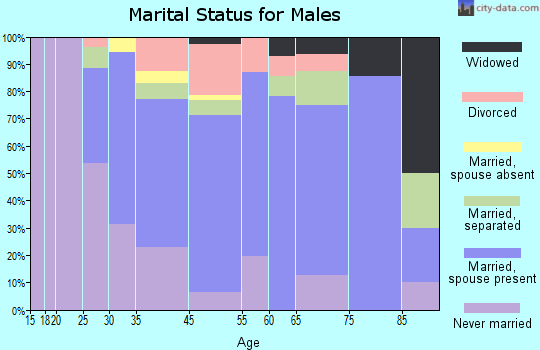Bethel marital status for males