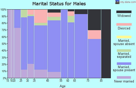 Boonville marital status for males