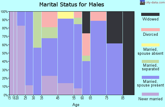 Conway marital status for males