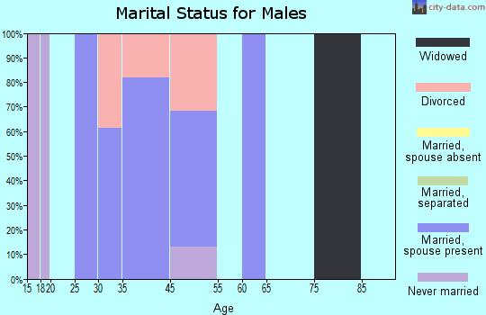 Kirkland marital status for males