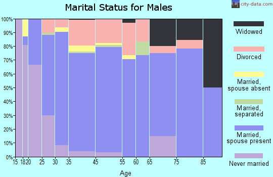Argo marital status for males