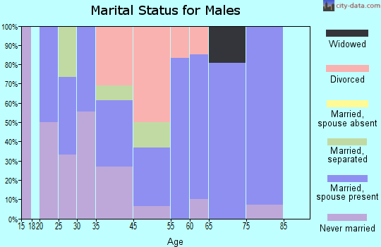 Macclesfield marital status for males