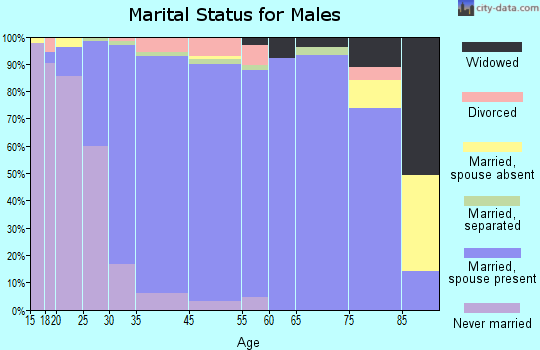 Matthews marital status for males