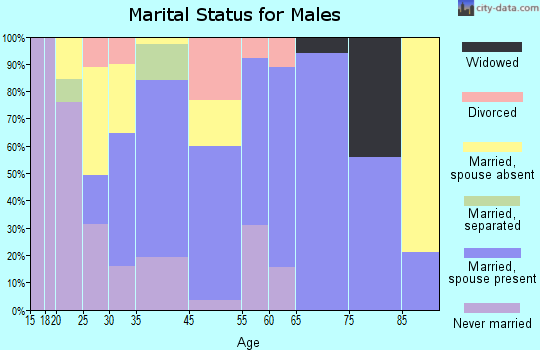 Plymouth marital status for males