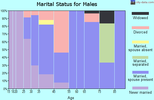 Rosman marital status for males