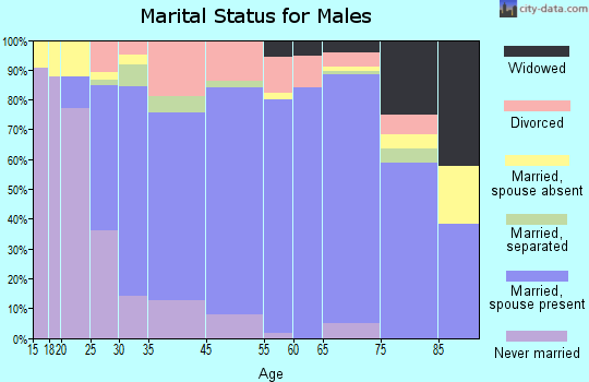St. Stephens marital status for males