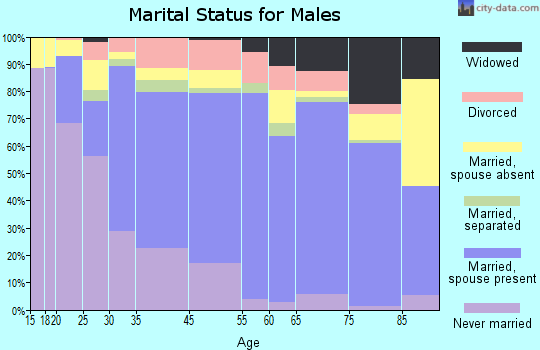Statesville marital status for males