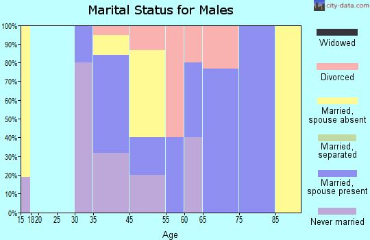 Aneta marital status for males