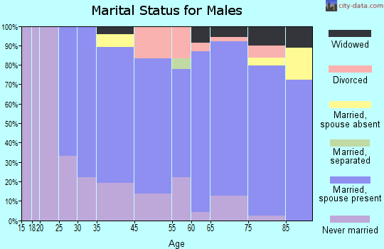 Ashley marital status for males