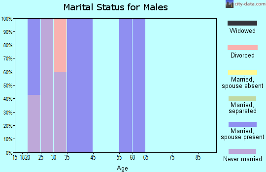 Dickey marital status for males