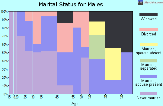 Dunseith marital status for males