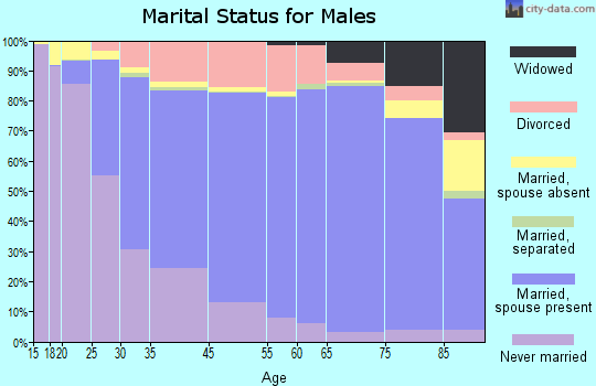 Fargo marital status for males