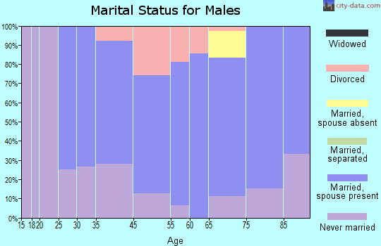 Fessenden marital status for males