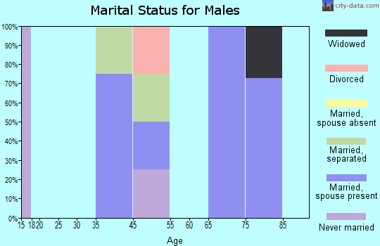 Forbes marital status for males