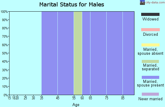 Hurdsfield marital status for males