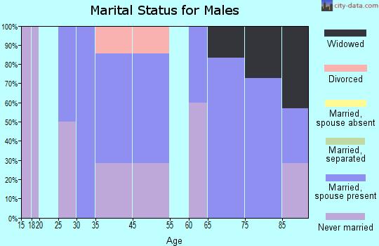 Rocklake marital status for males