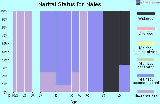 Sharon marital status for males