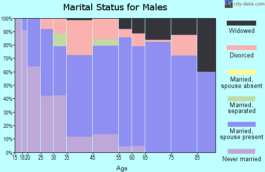 Antwerp marital status for males