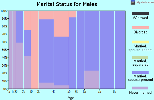Beaverdam marital status for males