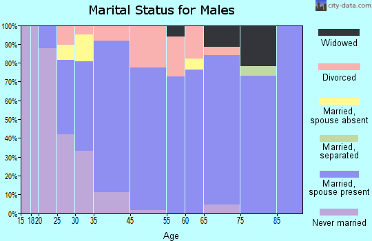 Beloit marital status for males