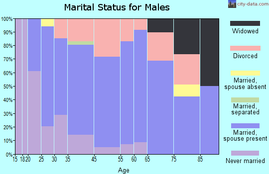 Bethel marital status for males