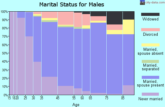 Belmont marital status for males