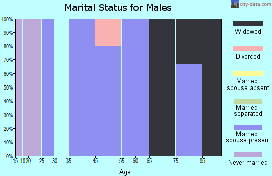 Chilo marital status for males