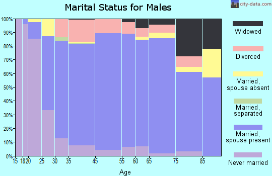 Englewood marital status for males