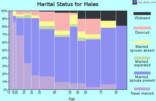 Blythe marital status for males