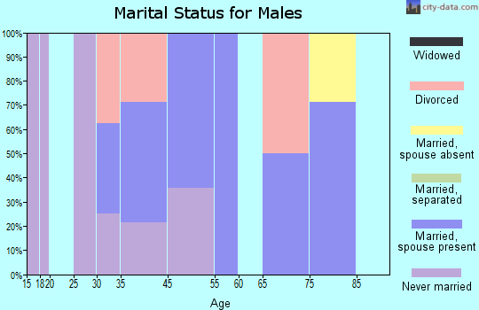 Gilboa marital status for males