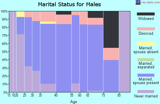 Grafton marital status for males