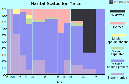 Grand Rapids marital status for males