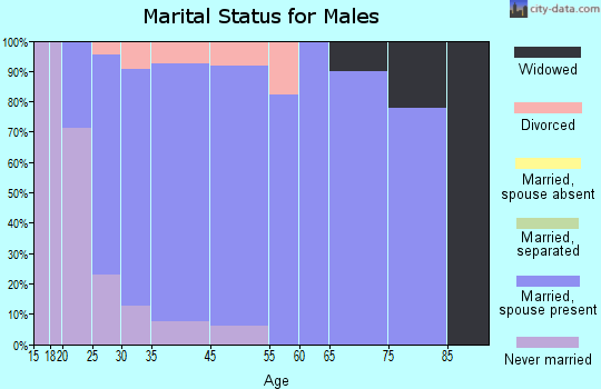 Hanover marital status for males