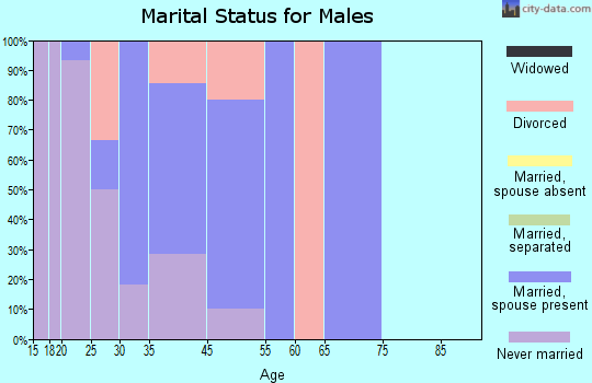 Haviland marital status for males