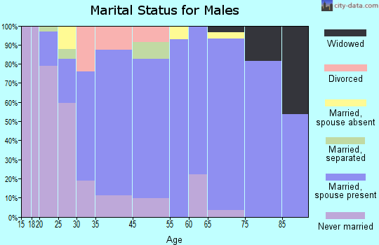 Leipsic marital status for males