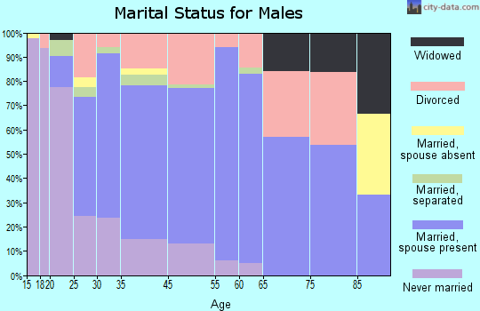 Manchester marital status for males