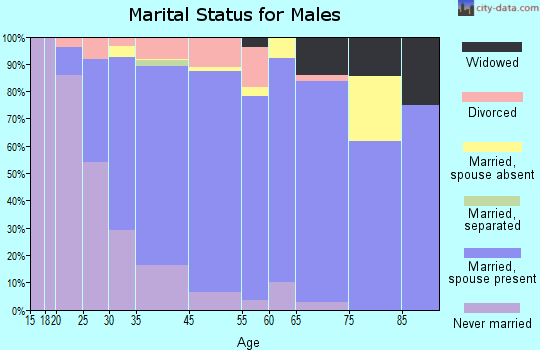 Northgate marital status for males