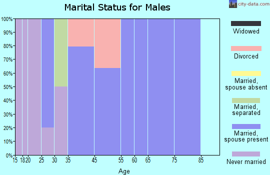 Old Washington marital status for males