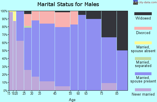 Plymouth marital status for males