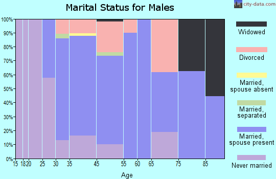 Reminderville marital status for males